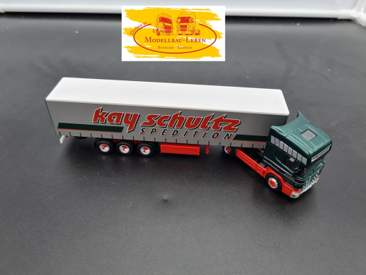 Herpa 062 Scania R Sattelzug Kay Schultz