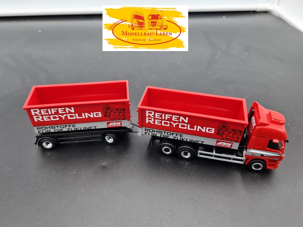 Herpa 063 DAF CF Hängerzug ATU