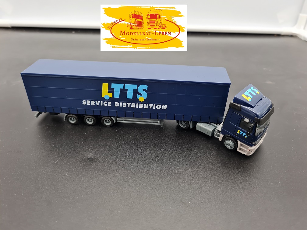 Herpa 095 MB Actros Sattelzug LTTS