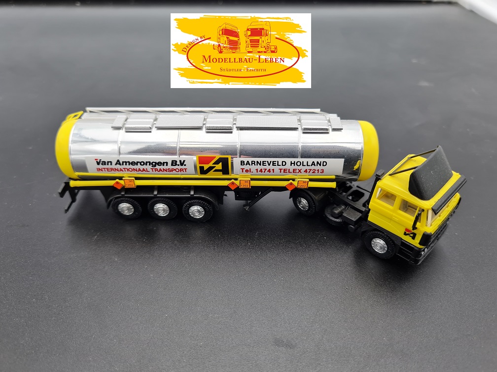 Herpa 105 DAF Tanksattelzug Van Amerongen