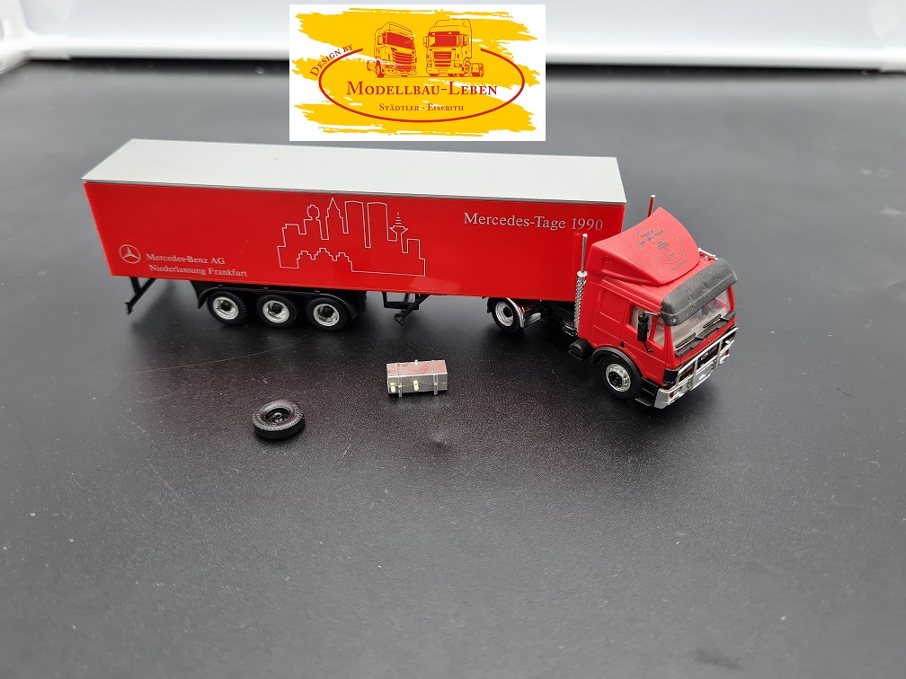 Herpa 119 MB SK Sattelzug Mercedes Tage 1990