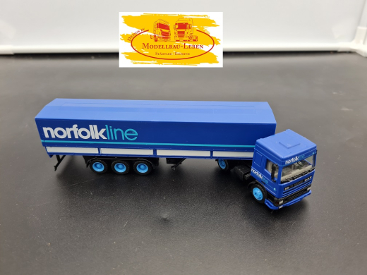 Herpa 123 DAF 95 Sattelzug Norfolkline