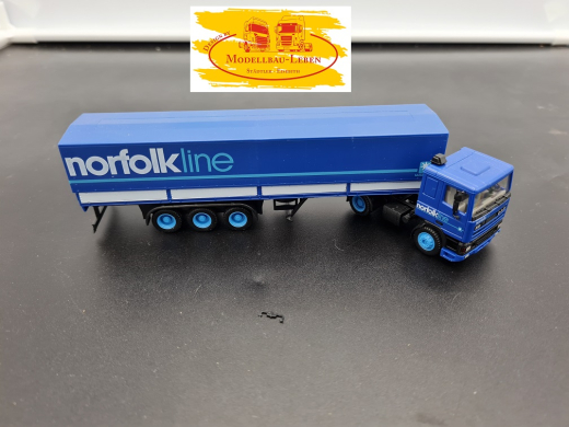 Herpa 124 DAF 95 Sattelzug Norfolkline