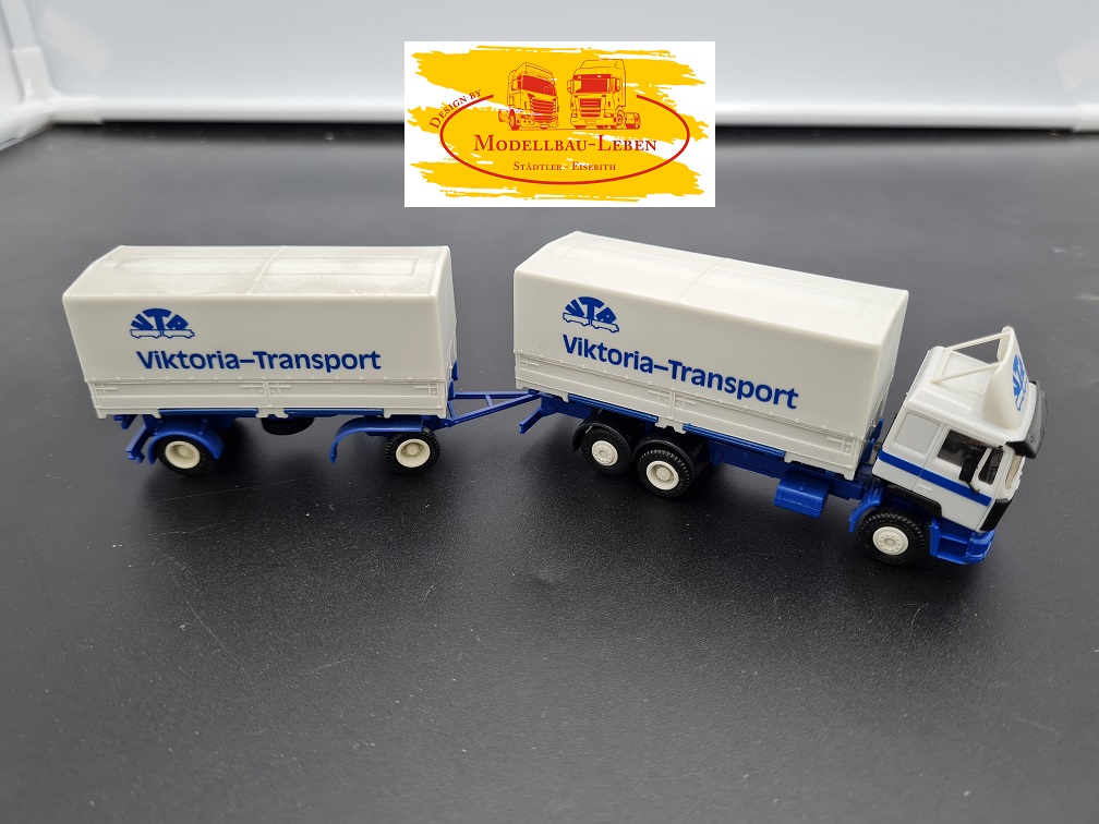 Herpa 150 MAN Hängerzug Viktoria-Transport