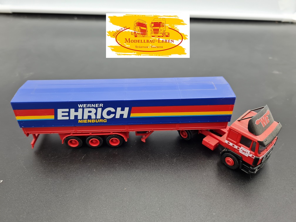 Herpa 175 MAN Sattelzug Werner Ehrich