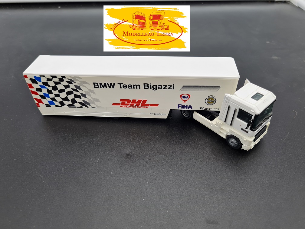 Herpa 222 Renault Magnum Sattelzug BMW