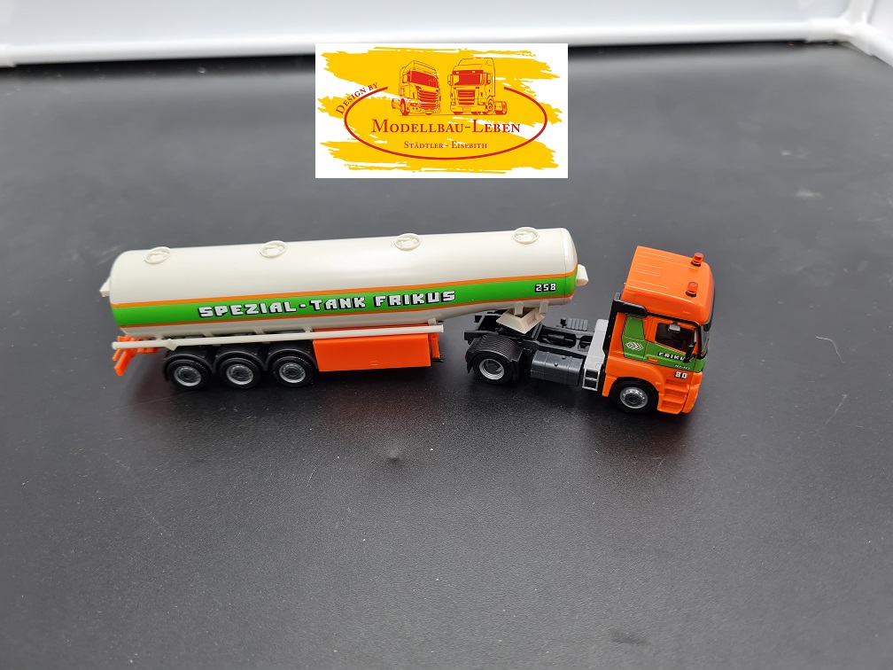 Herpa 229 MB Actros Tanksattelzug Frikus