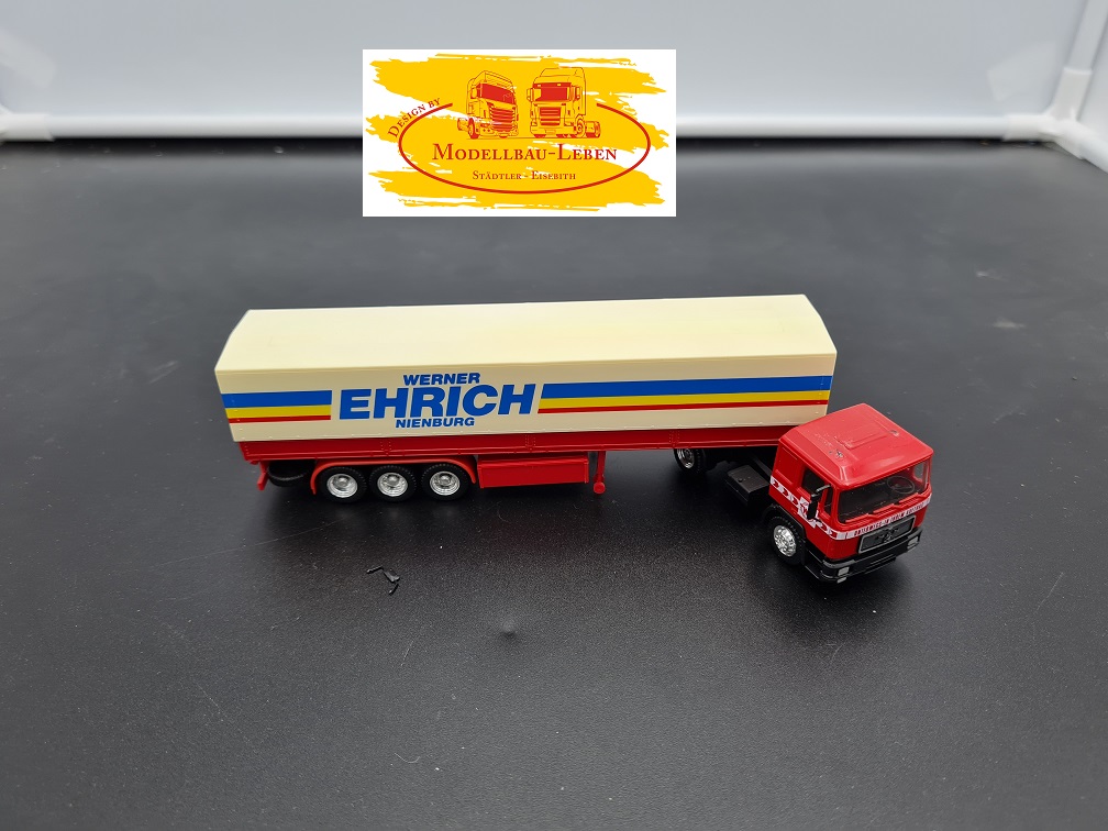 Herpa 308 MAN Sattelzug Ehrich