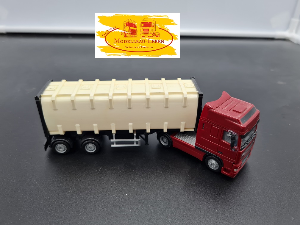 Herpa 315 DAF XF Bulkcontainersattelzug Blanko