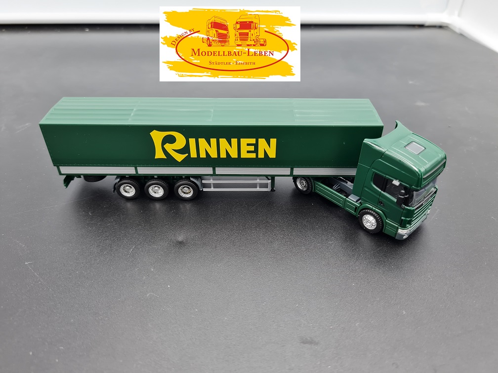 Herpa 319 Scania R Sattelzug Rinnen