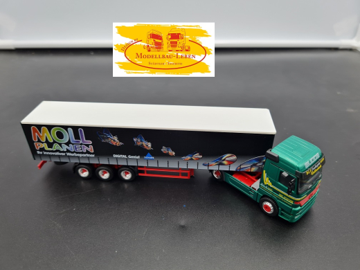 Herpa 342 MB Actros Sattelzug Mollplanen