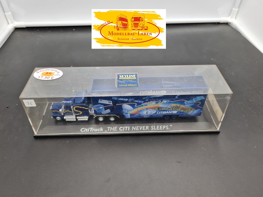 Herpa 418 Peterbilt Sattelzug Cititruck