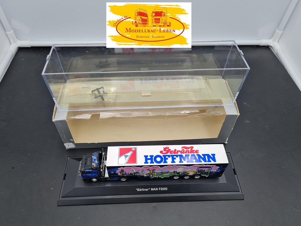 Herpa 420 MAN F2000 Sattelzug Bärliner Hoffmann