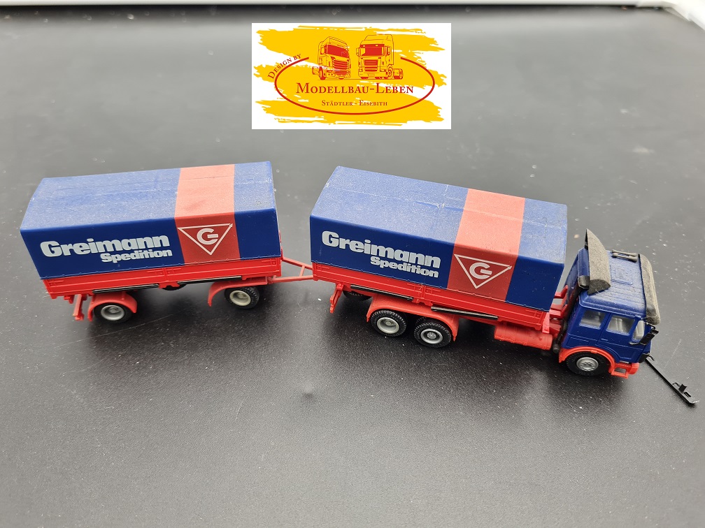 Herpa 443 MB SK Hängerzug Greimann