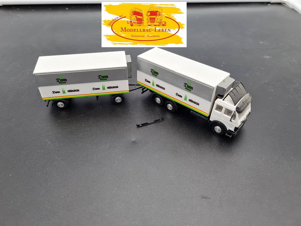 Herpa 456 MB SK Hängerzug Dom Kölsch