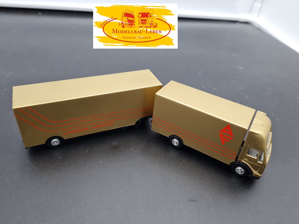 Herpa 458 MB SK Hängerzug Ackermann Fruehauf