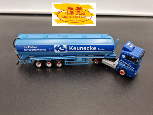 Herpa 483 MAN Tanksattelzug Keunecke