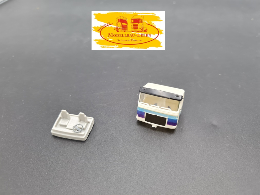 Herpa 1538 Fahrerhaus MAN F8 mit Glaseinsatz und Innenraum