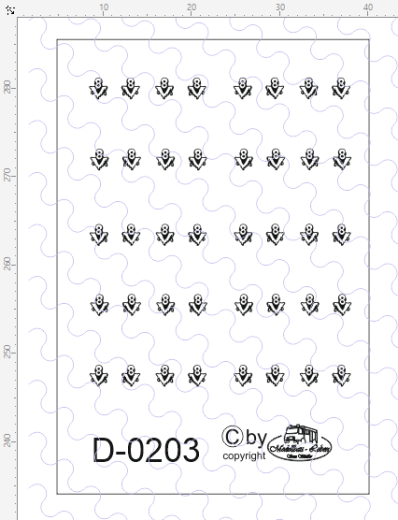 D-0203 - Decalsatz Scania V8 für Spiegel 20 paar 1:87