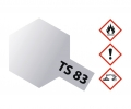 Tamiya 300085083 TS-83 metallic Silber glänzend 100 ml