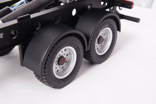 Tamiya 500907425 - 2-Achs Kipp-Zentralachsanhänger RC Bausatz 1:14,5