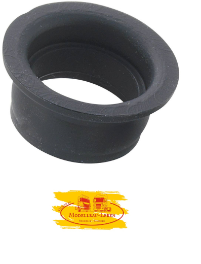 Reely 235097 ET Silikon Krümmerdichtung (Ø) 23 mm Schwarz Kompatibel mit: 3,5ccm Nitromotoren