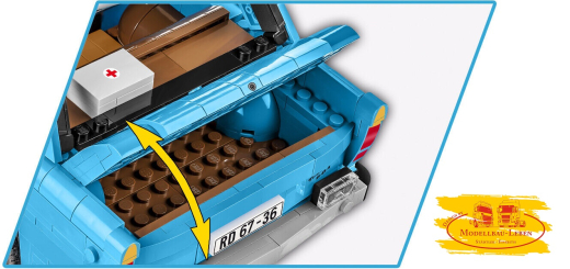 Cobi 24331 - Trabant 601 - 1420 Teile Bausatz Maßstab 1:12