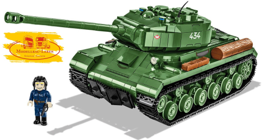 Cobi 2578 Historical Collection World War II IS-2 Schwerer Panzer 3in1 1051 Teile / 1 Figur