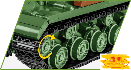 Cobi 2578 Historical Collection World War II IS-2 Schwerer Panzer 3in1 1051 Teile / 1 Figur