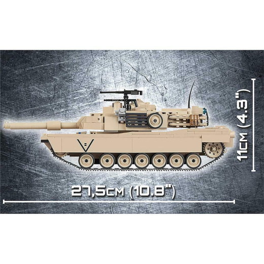 Cobi 2619 Small Army Abrams M1A2 Scale 1:35 Armed Forces Panzer Klemmbausteine 815 Teile + 1 Figur