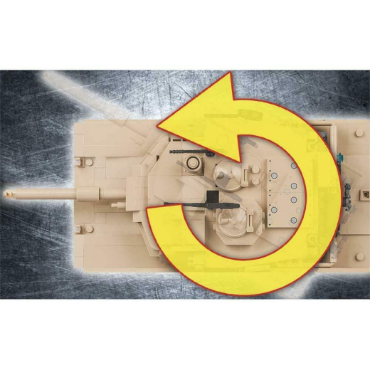 Cobi 2619 Small Army Abrams M1A2 Scale 1:35 Armed Forces Panzer Klemmbausteine 815 Teile + 1 Figur