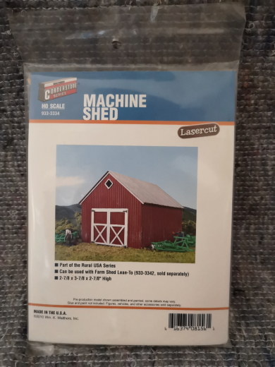 Walther 933-3334 Lasercut Machine Shed