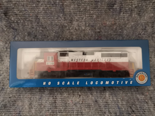 Bachmann 63508 EMD GP 40 - Western Maryland