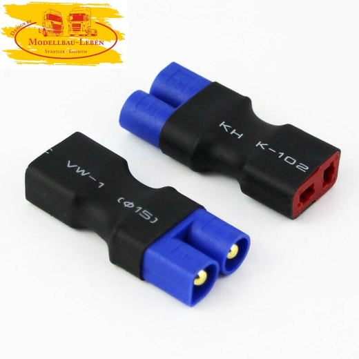 280622 - Adapter EC3 Stecker auf T-Plug Buchse 1 Stück