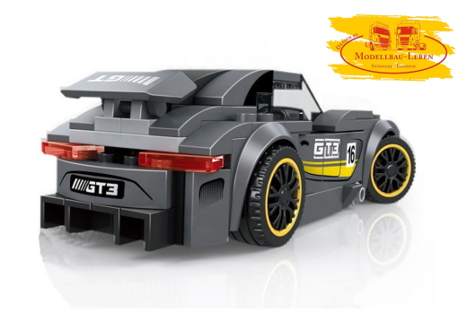 Wange 2870 Sportwagen in grau Bausatz 174 Teile