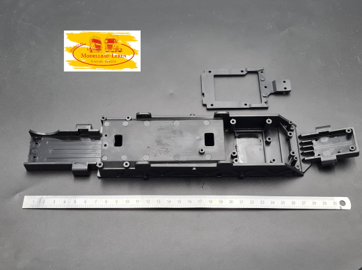 Carson 500404101.2 Ersatzteil für FD Destroyer Monster Truggy - Chassis Grundplatte 1:12