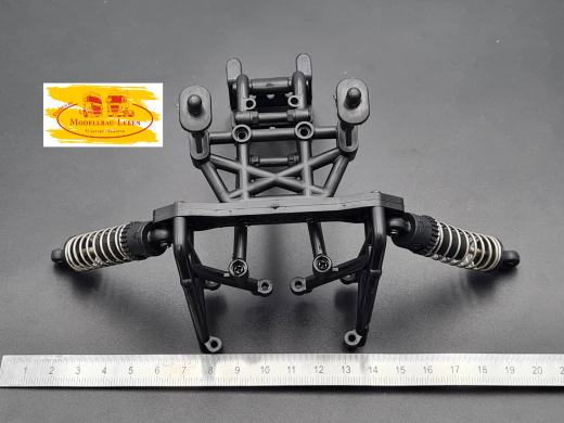 Carson 500404101.9 Ersatzteil für FD Destroyer Monster Truggy - Heck Aufnahme incl Dämpfer 1:12