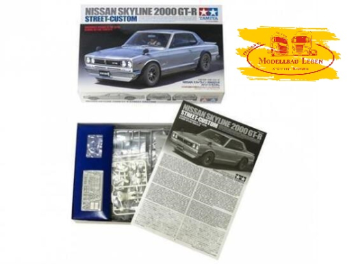 Tamiya 300024335 1:24 Nissan Skyline 2000GT-R Str. Custom Bausatz