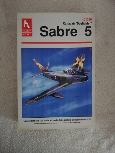 Hobby Craft 1386 Bausatz Sabre 5 Maßstab 1:72