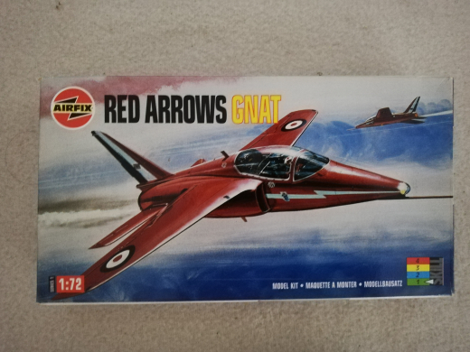 Airfix 01036 Bausatz Red Arrows Gnat Maßstab 1:72