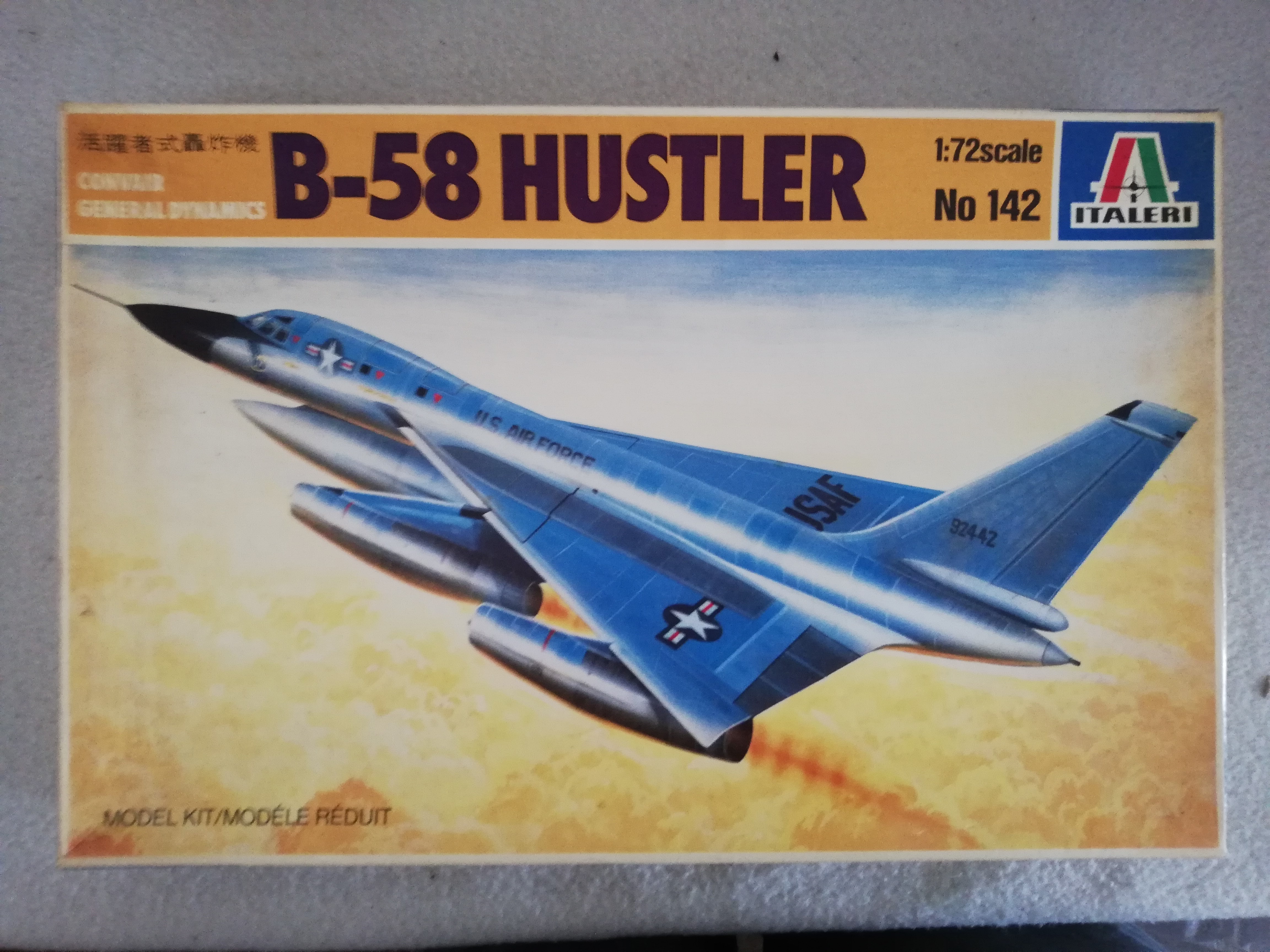 Italeri 142 B-58 Hustler