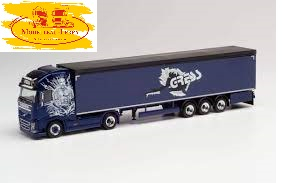 Herpa 312219 Volvo FH Gl. XL Schubboden-Sattelzug Helmut Gress