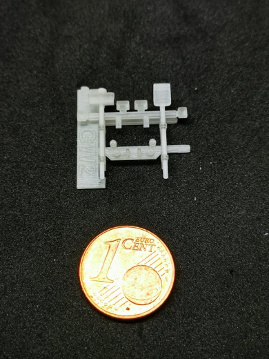 DD-203 - 3 D Druck Gerätewand Version 2 - 1 Stk - 1:87