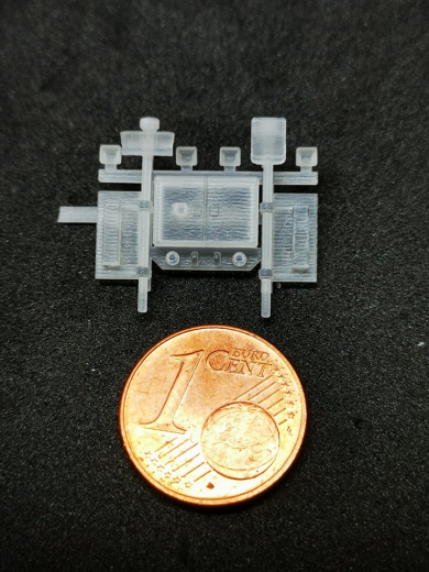 DD-208 - 3 D Druck Gerätewand Version 7 - 1 Stk - 1:87