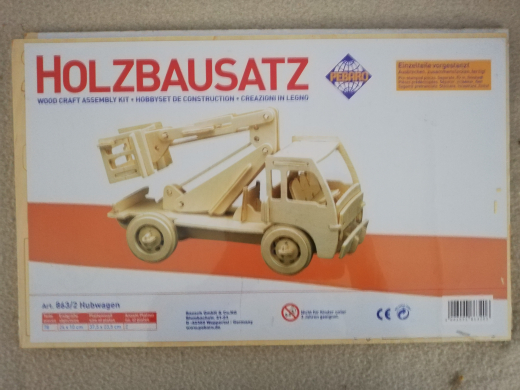 Pebaro 863/2 Holzbausatz Hubwagen