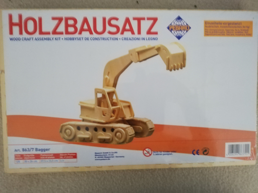 Pebaro 863/7 Holzbausatz Bagger