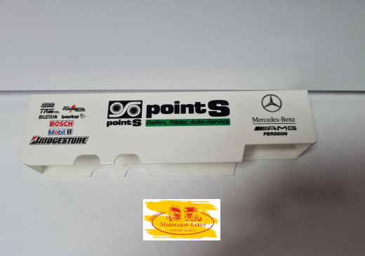 Herpa 0075 - Kofferaufbau vollverkleidet mit 2 Achsen 1:87