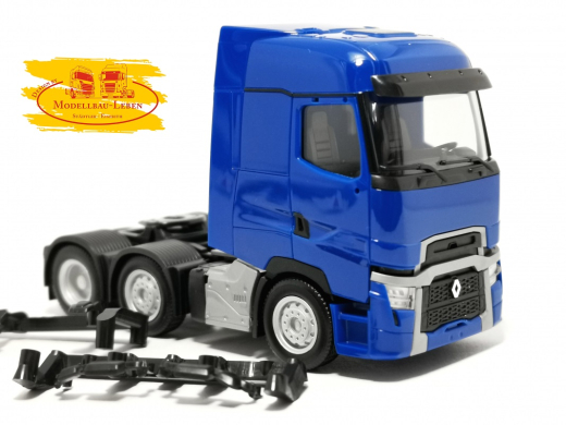Herpa 315104 Renault T facelift 6×2 Zugmaschine, blau 1:87