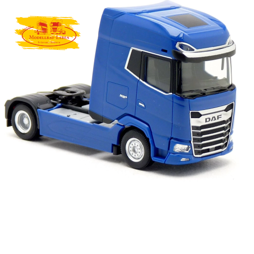 Herpa 315791-002 DAF XG+ Solozugmaschine , enzianblau 1:87