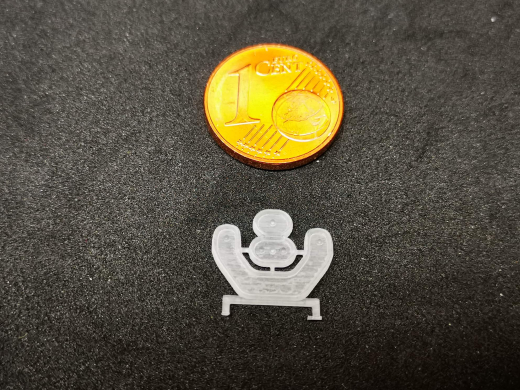 Z-035 - 3 D Druck Zubehör Anschlusstraverse V8 für Zugmaschine 1 Stück - 1:87
